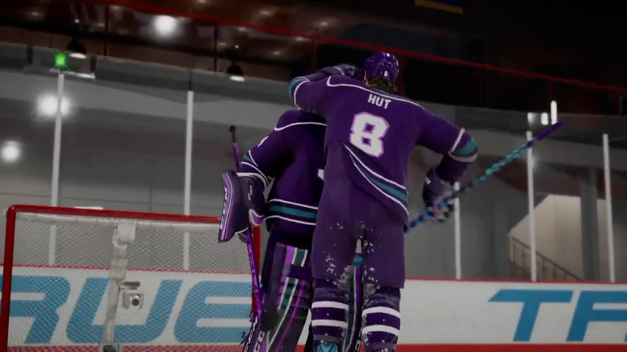 Matt Hut Celebrates With JRT IV